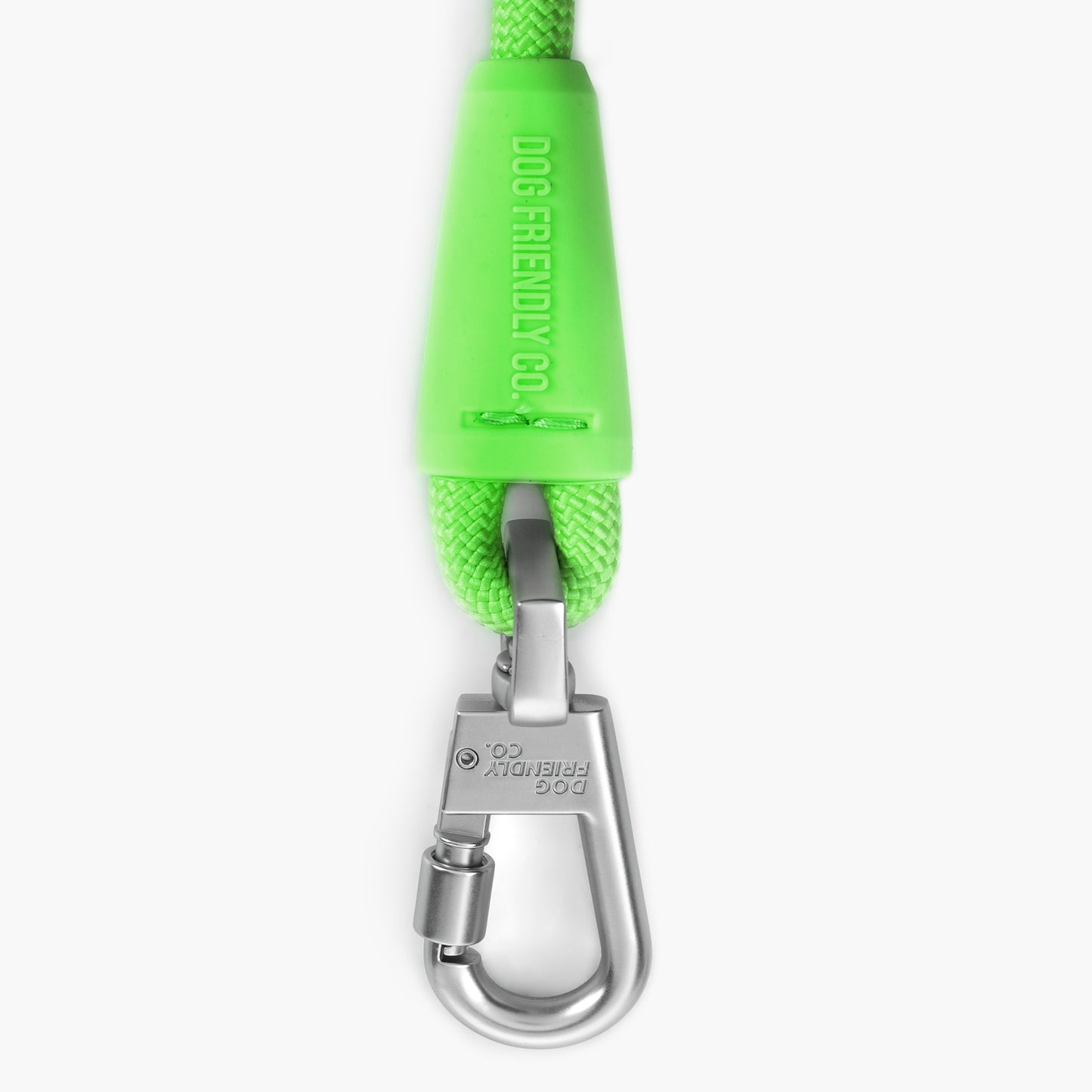 Rope Dog Leash - Neon Green