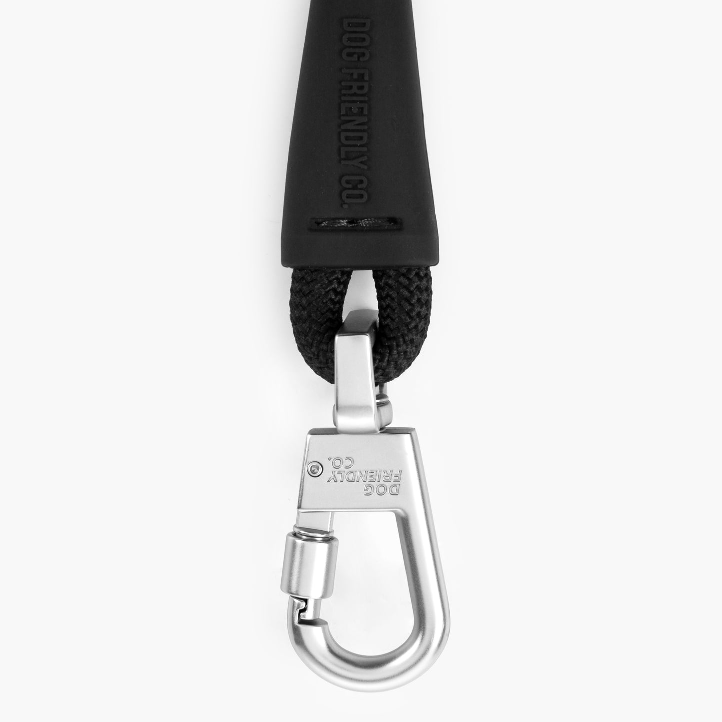 Rope Dog Leash - Black