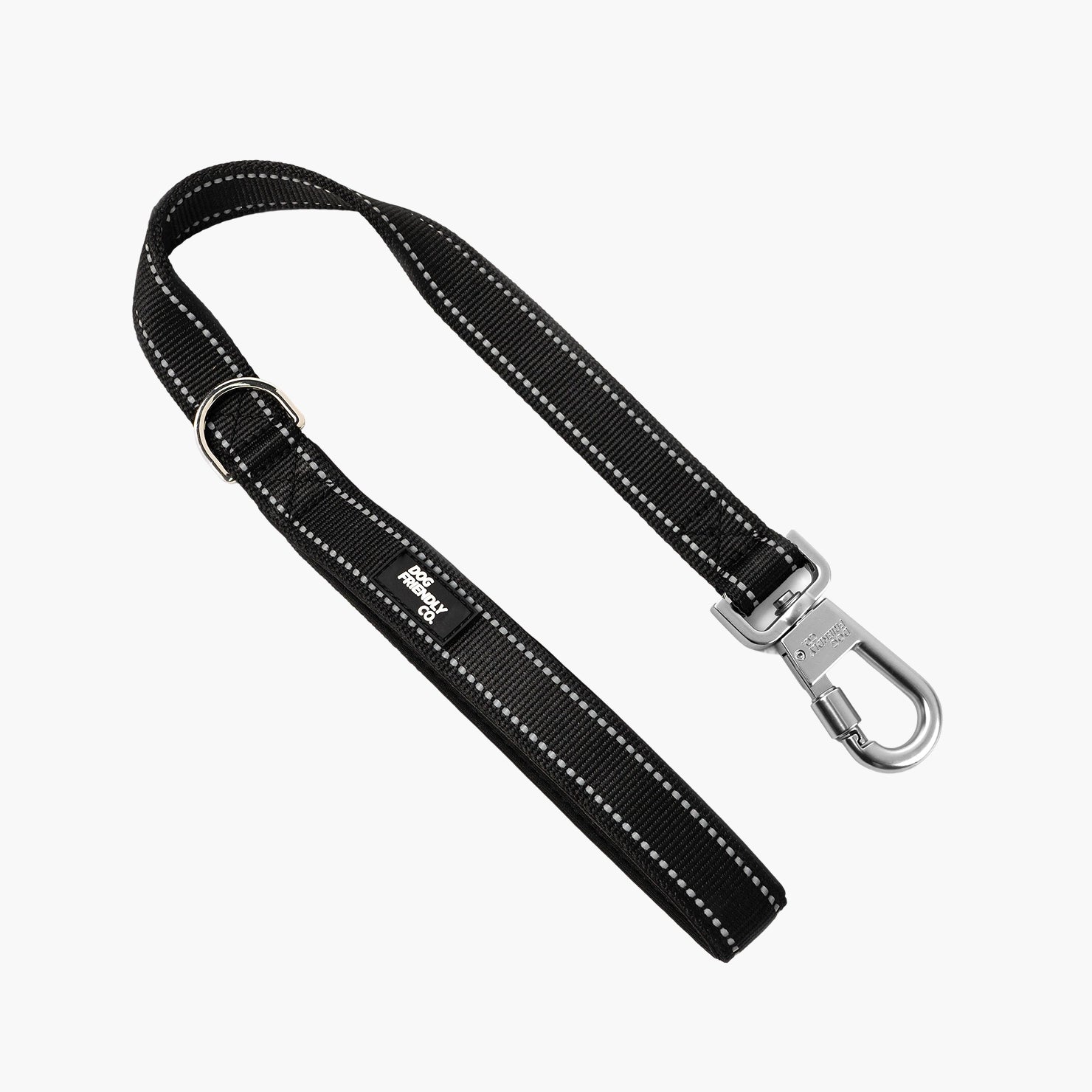 Short Trainer Dog Leash - Black – Dog Friendly Co.