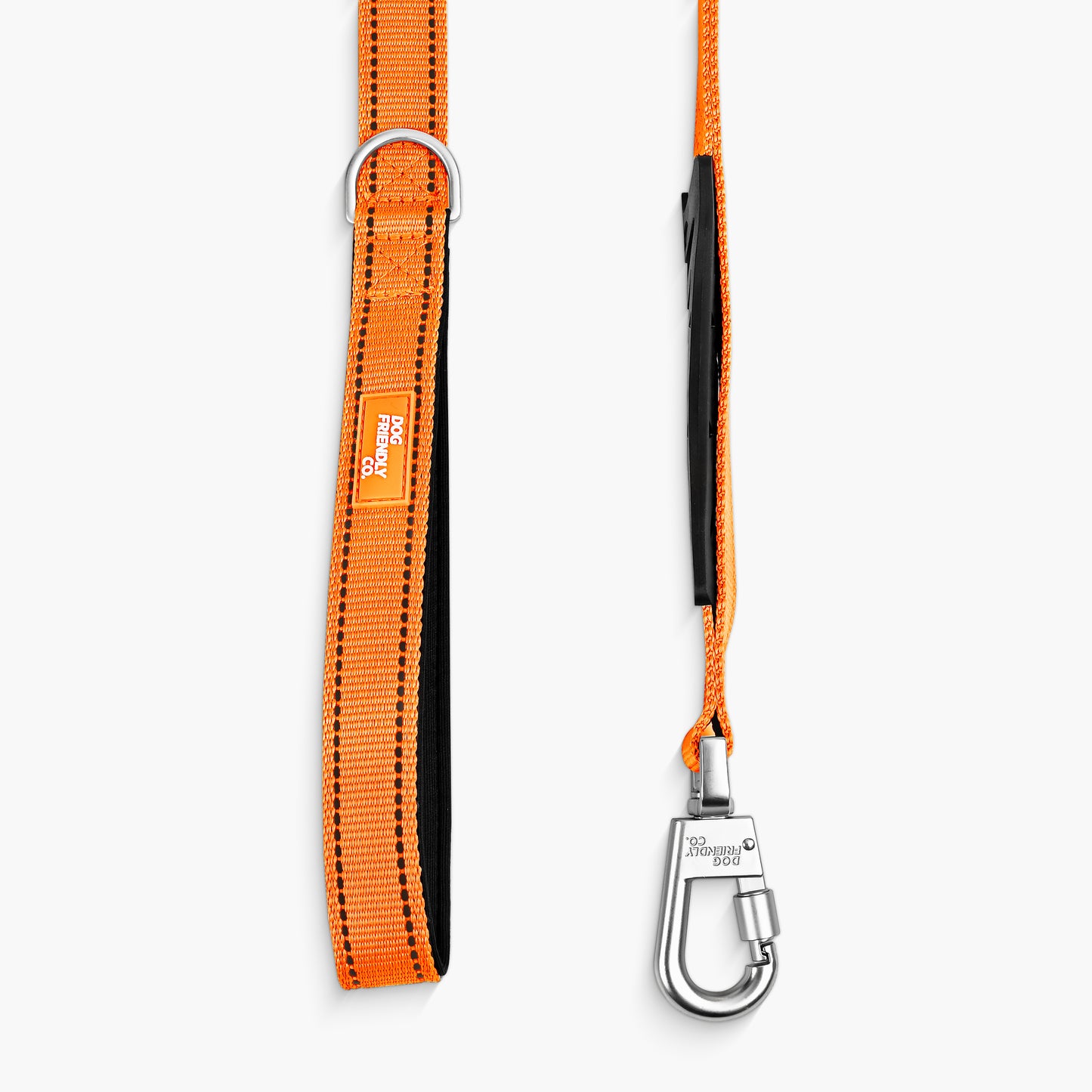 Bungee Dog Leash - Hi-Vis Orange