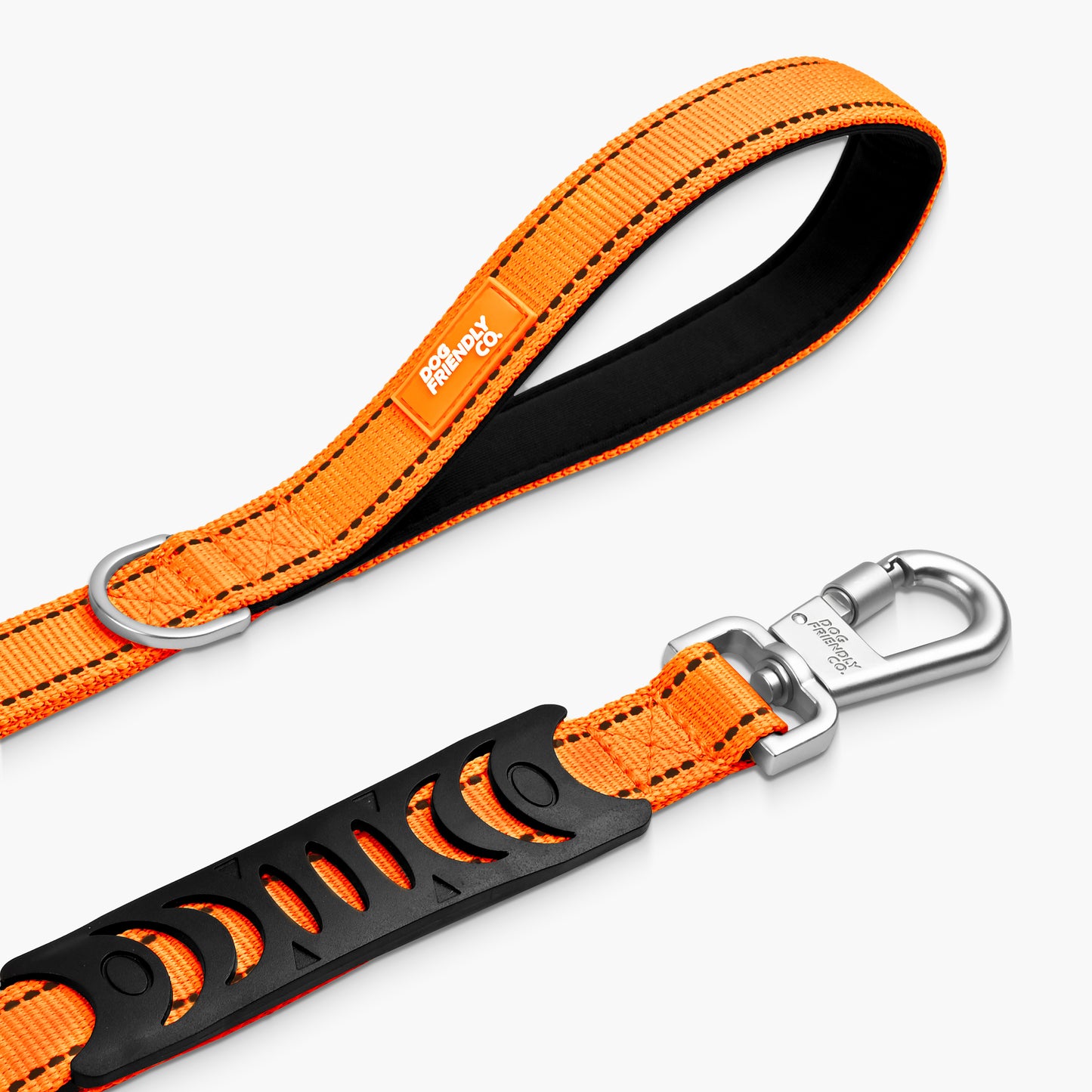 Bungee Dog Leash - Hi-Vis Orange