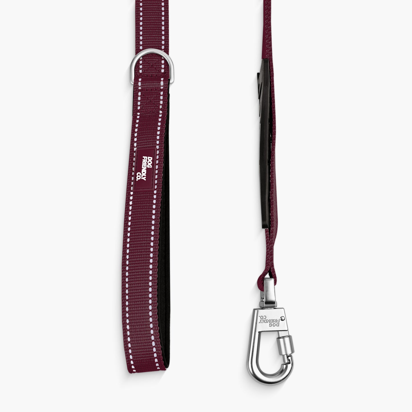 Bungee Dog Leash - Burgundy