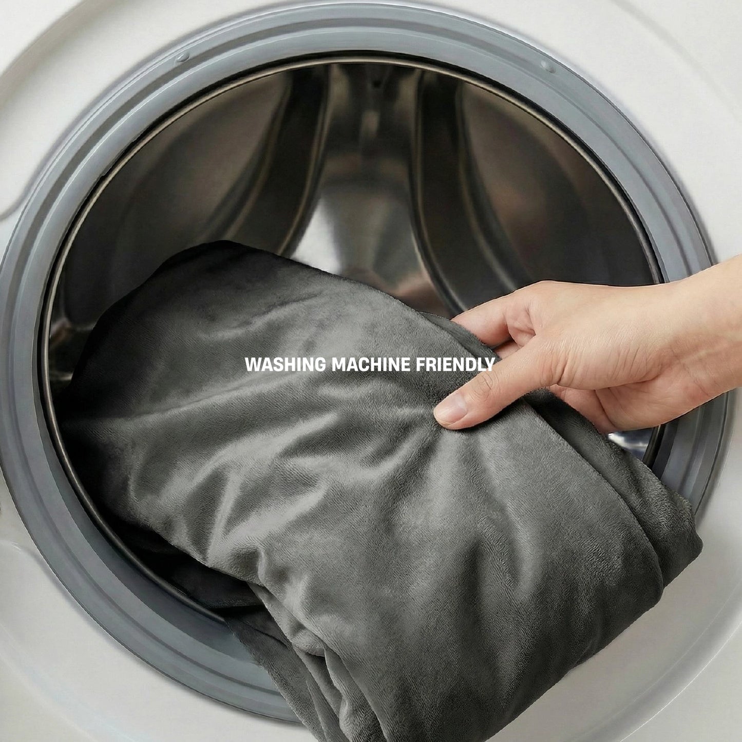 Chill Pill Velvet Easy Fit Cover - Charcoal