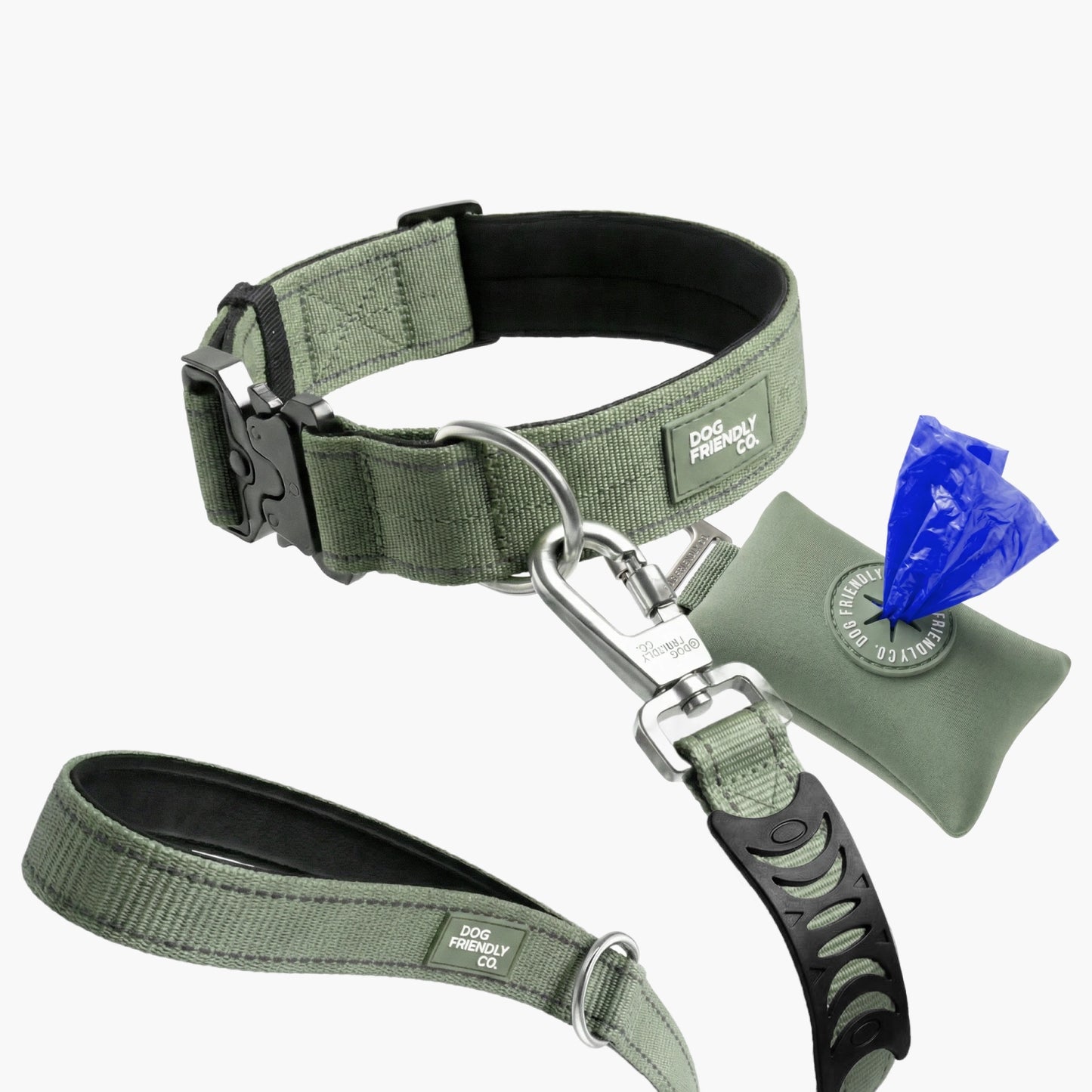 Collar Walk Set - Khaki