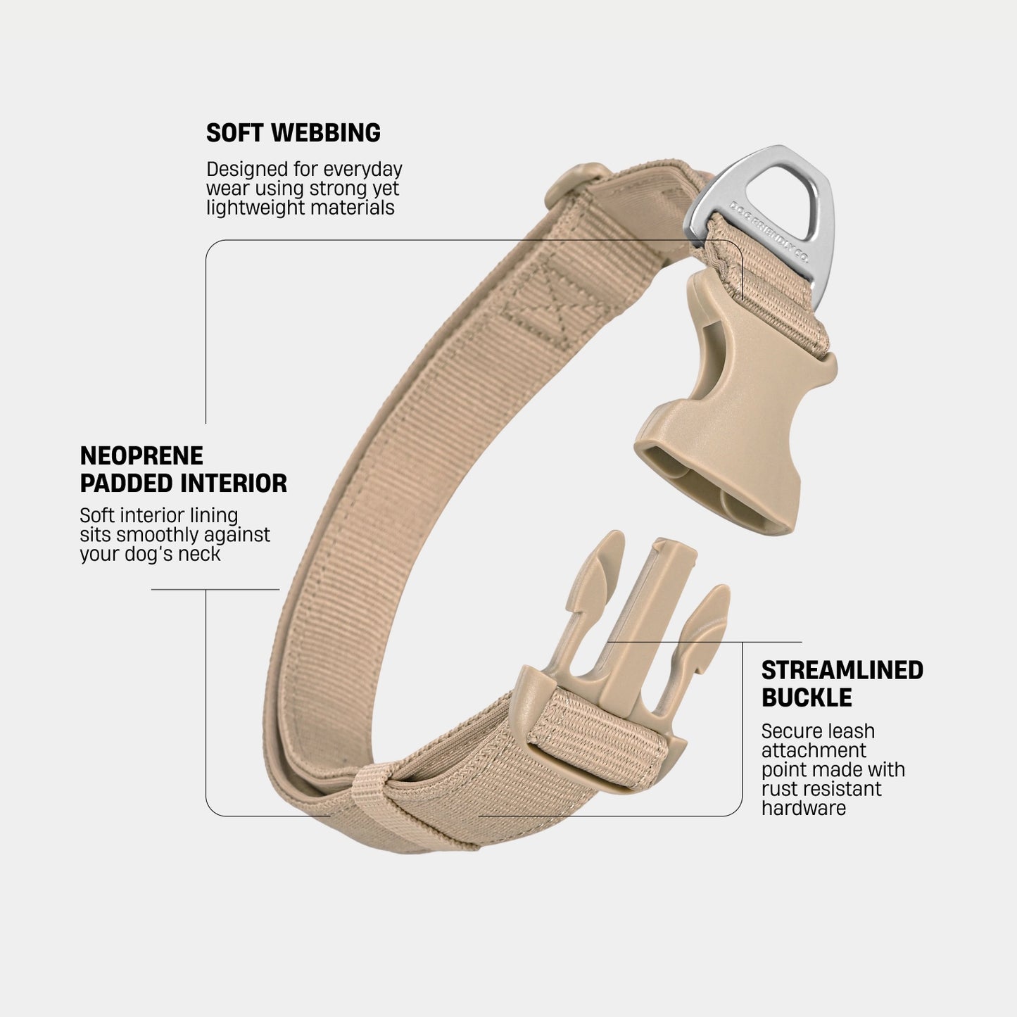 Essentials Collar - Brown