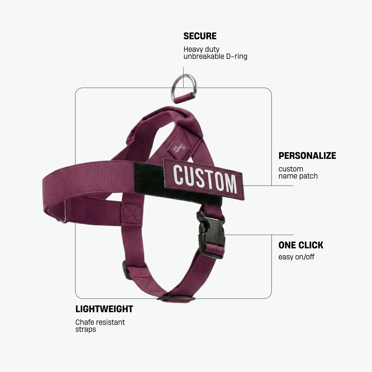 Personalised Dog Harness