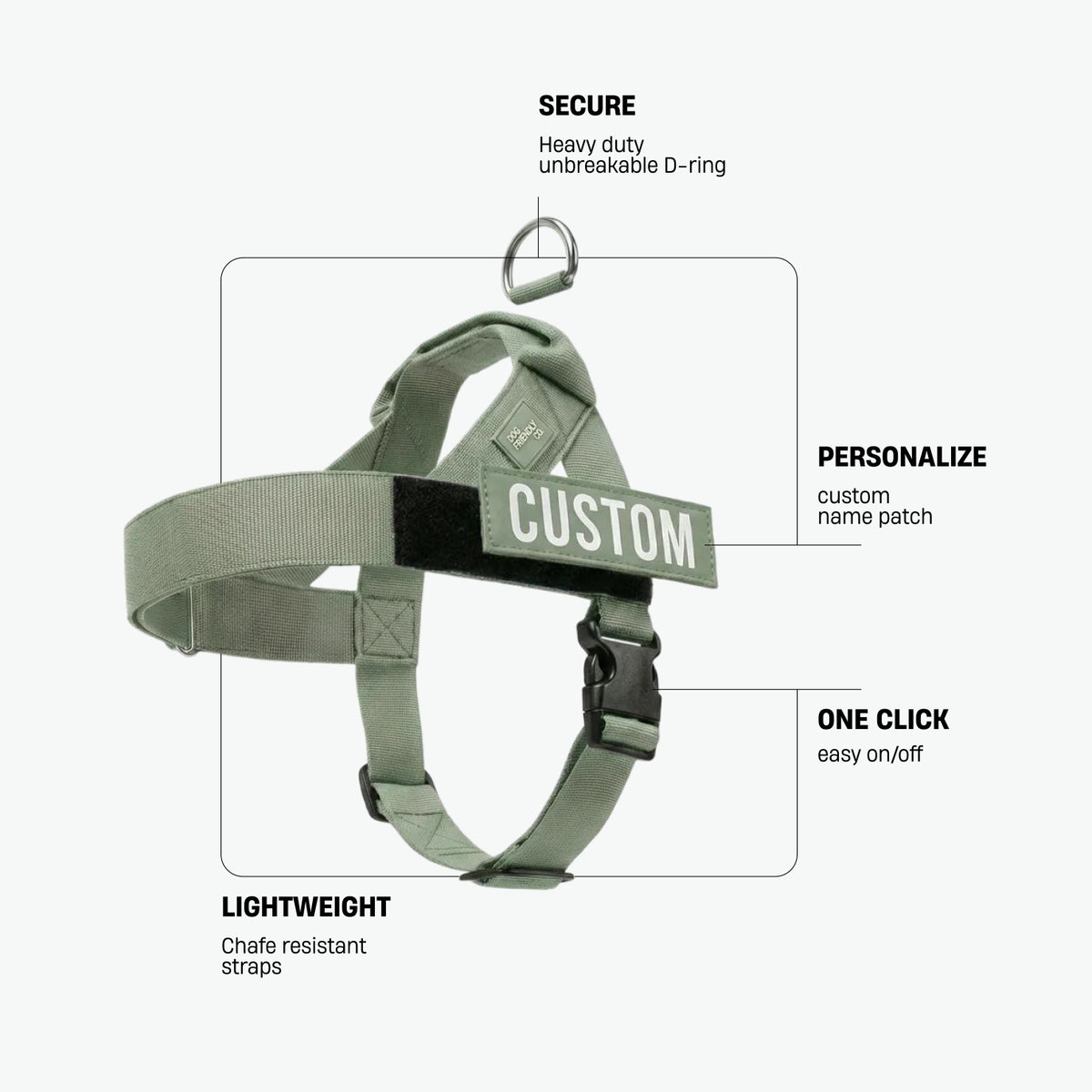 Personalised Dog Harness