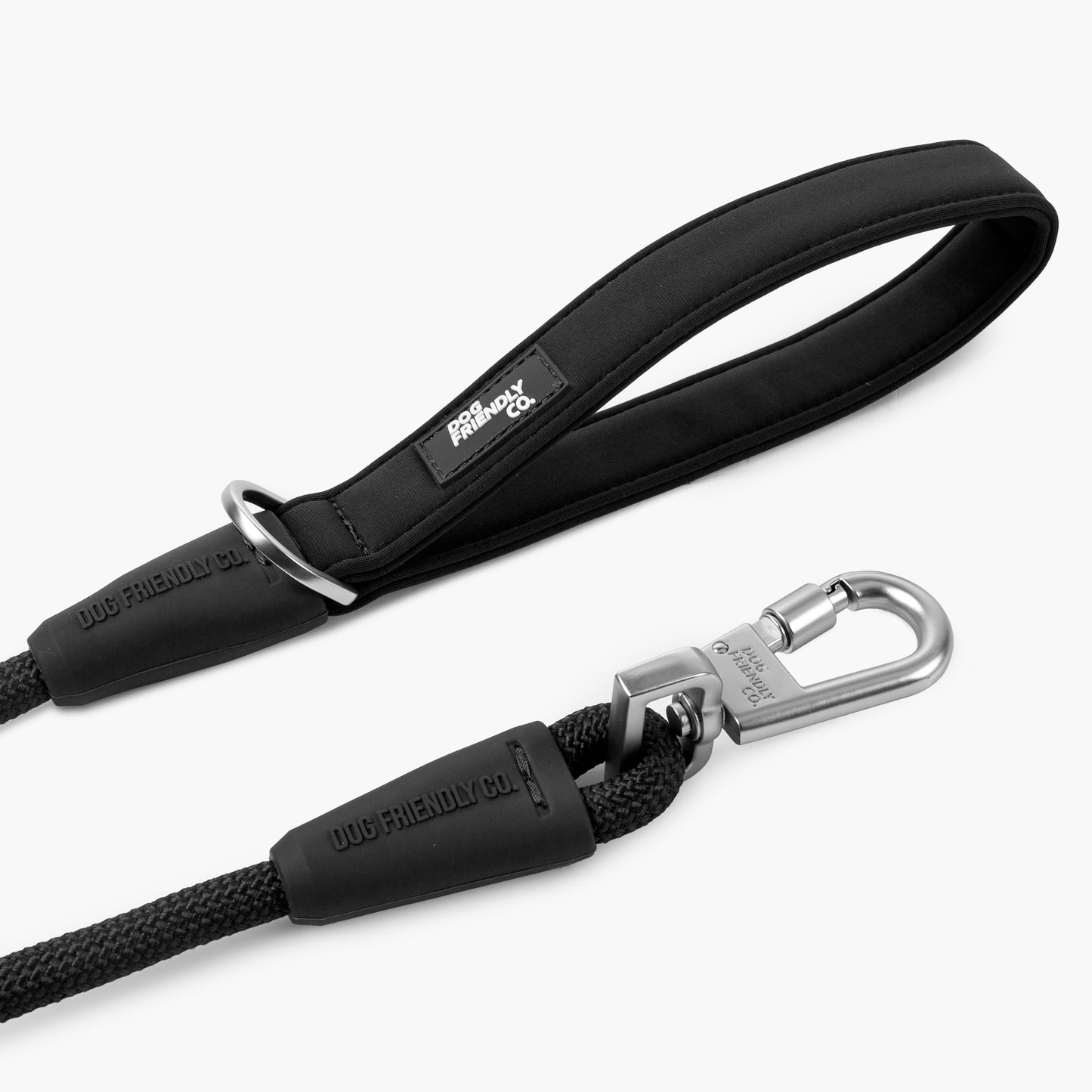 Rope Dog Leash - Black