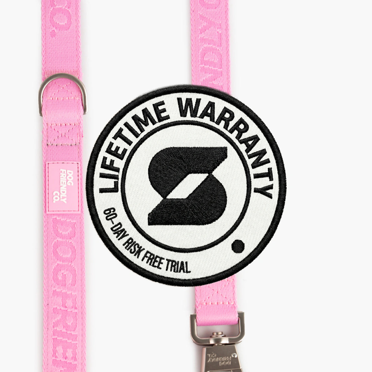 Long Dog Leash - Pink