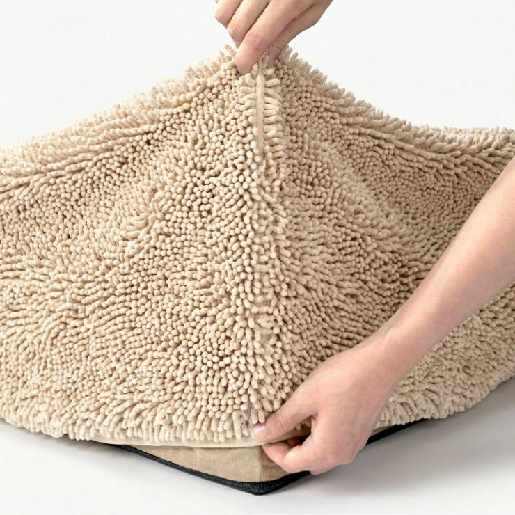 Plush Nap Easy Fit Dog Bed Cover