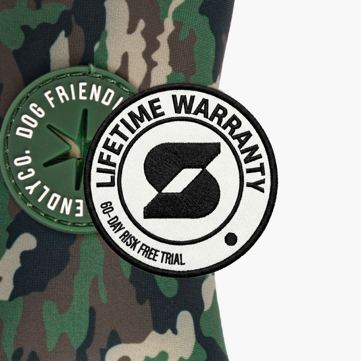 Dog Poop Bag Holder - Green Camo