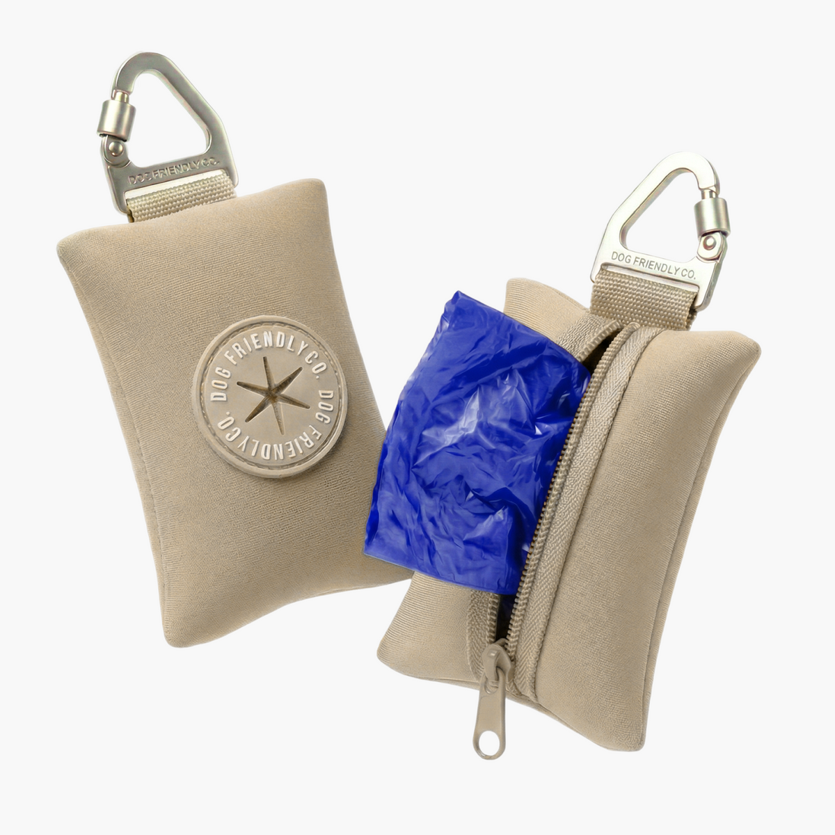 Dog Poop Bag Holder - Brown