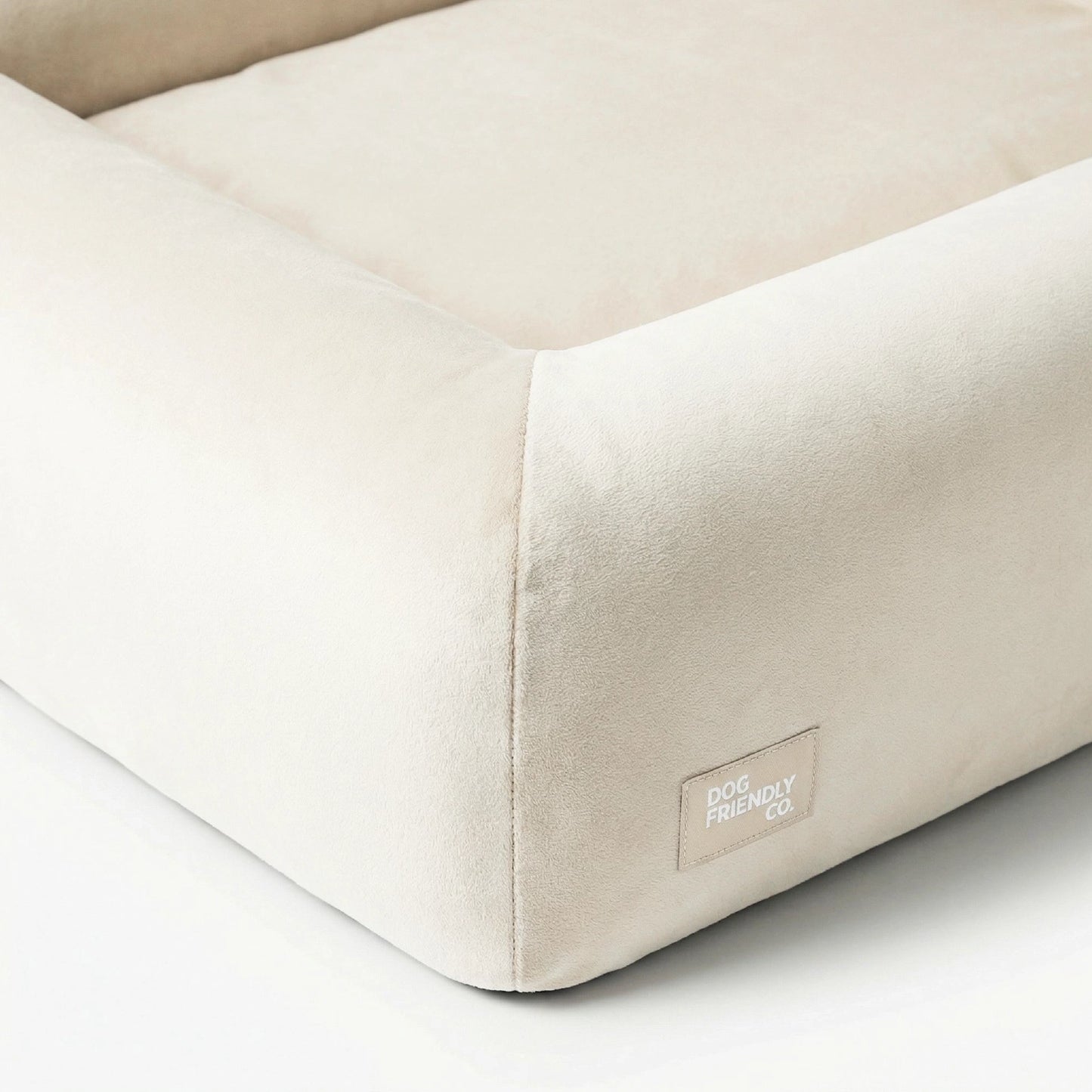 Premium Orthopedic Memory Foam Dog Bed - Beige (Small)