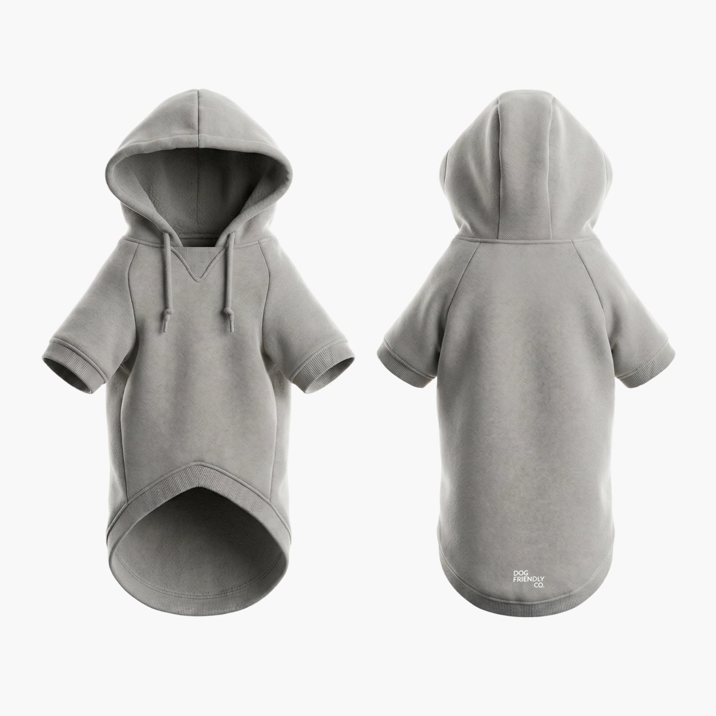 Signature Dog Hoodie - Grey