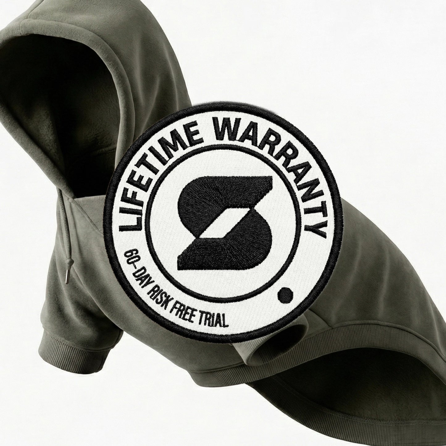 Signature Dog Hoodie - Khaki