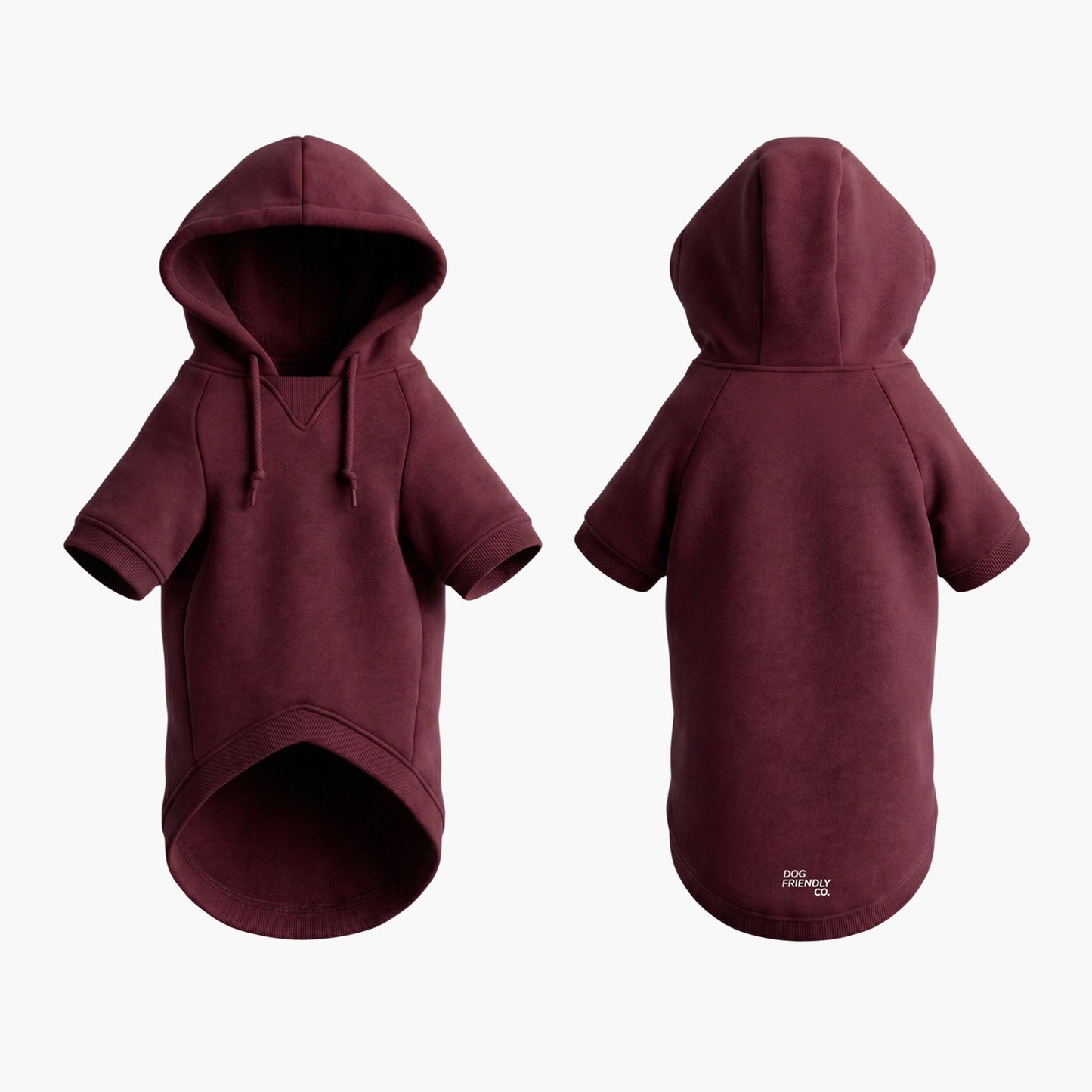 Signature Dog Hoodie - Maroon