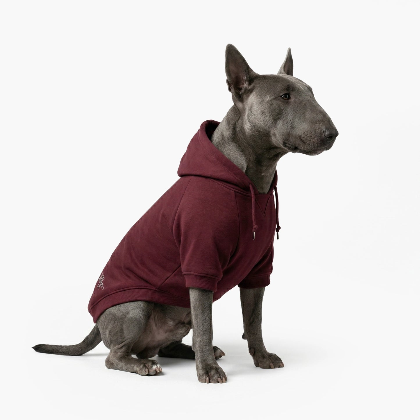 Signature Dog Hoodie - Maroon