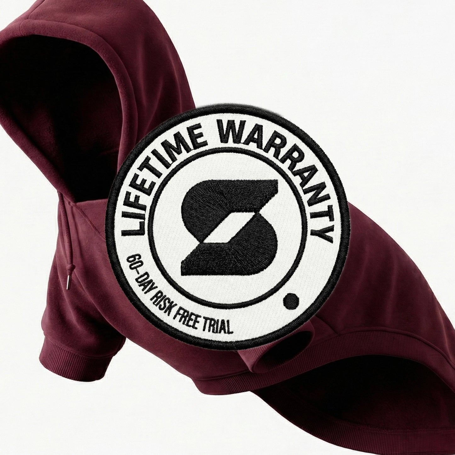 Signature Dog Hoodie - Maroon