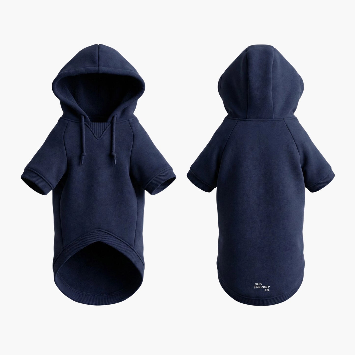 Signature Dog Hoodie - Navy Blue