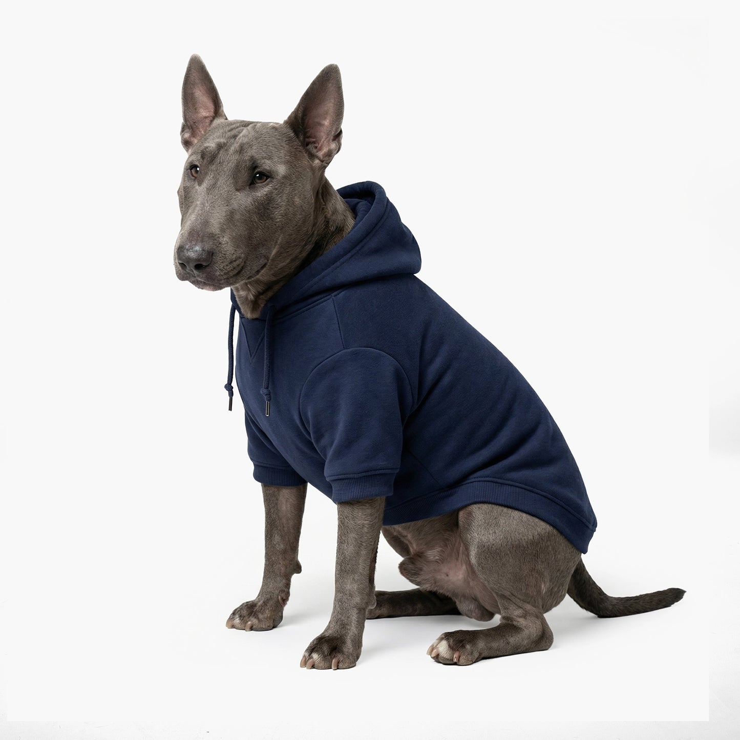Signature Dog Hoodie - Navy Blue