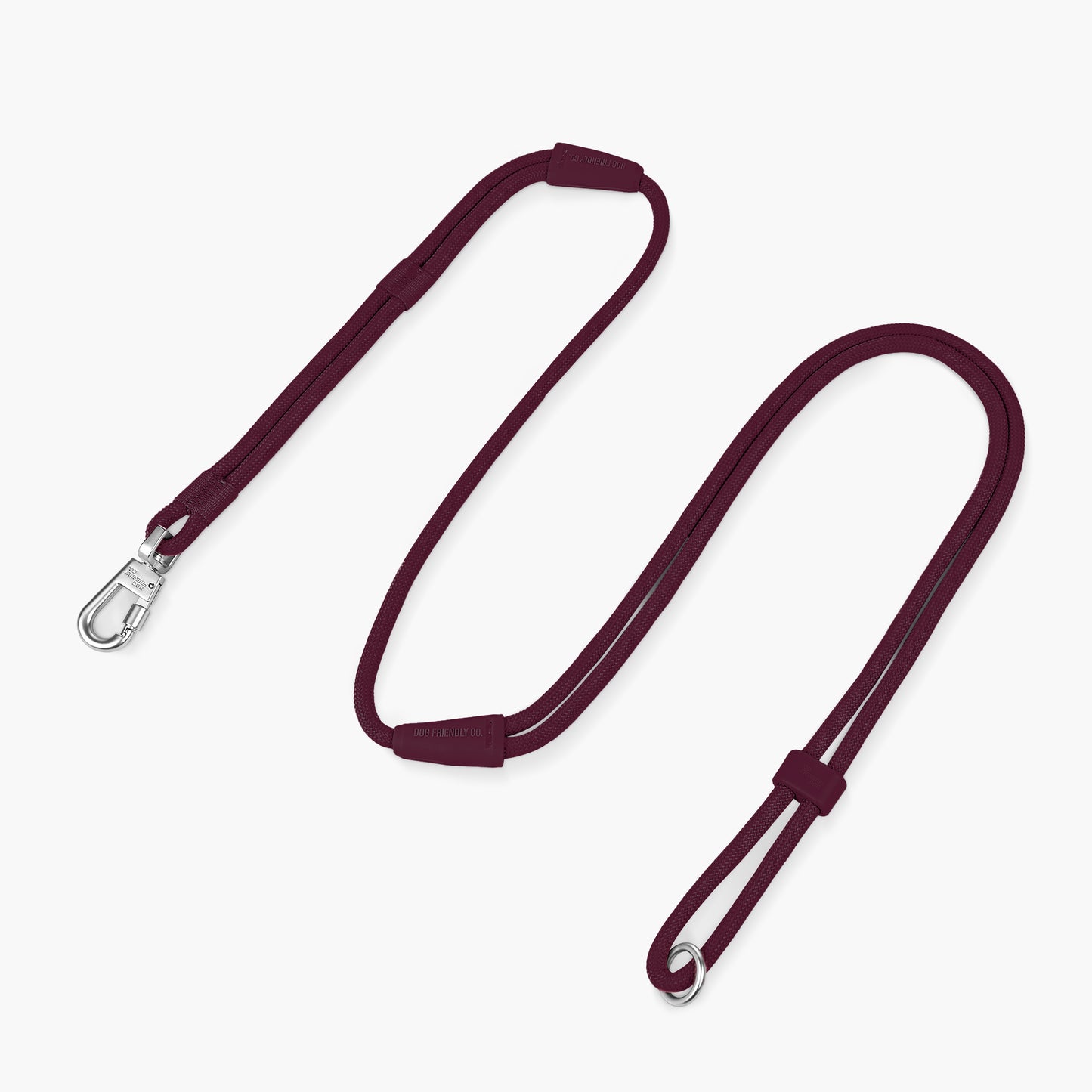 Hands Free Leash - Burgundy